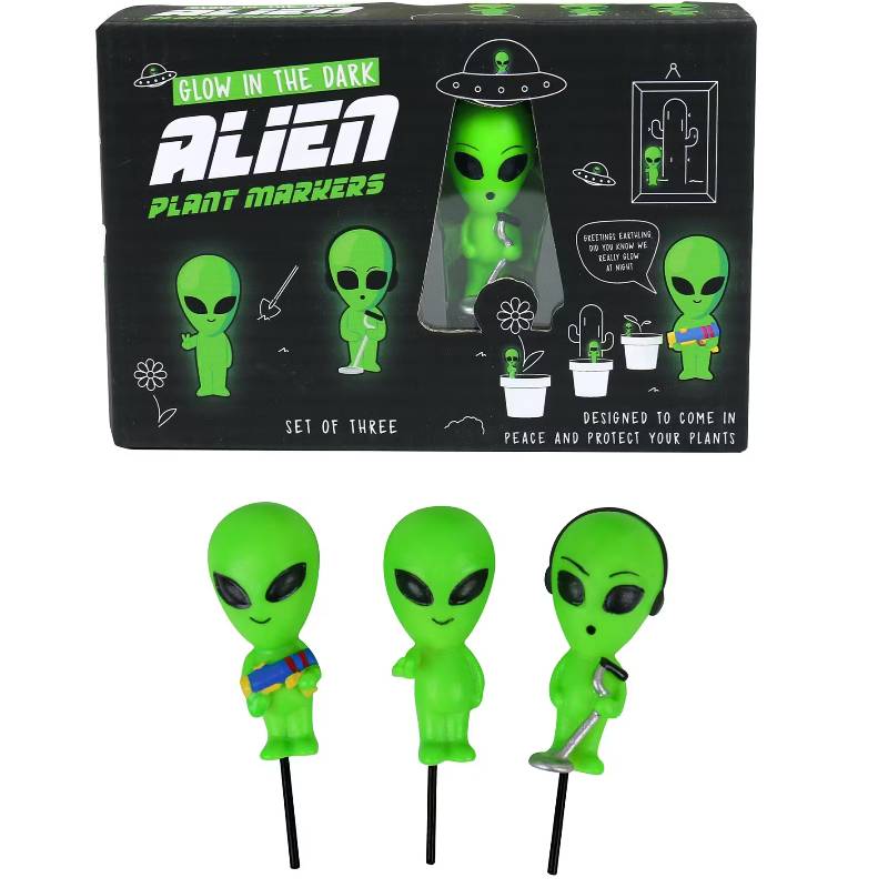 Glow in the Dark Blumentopf-Aliens