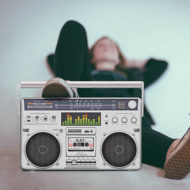 Boombox Lunch Box