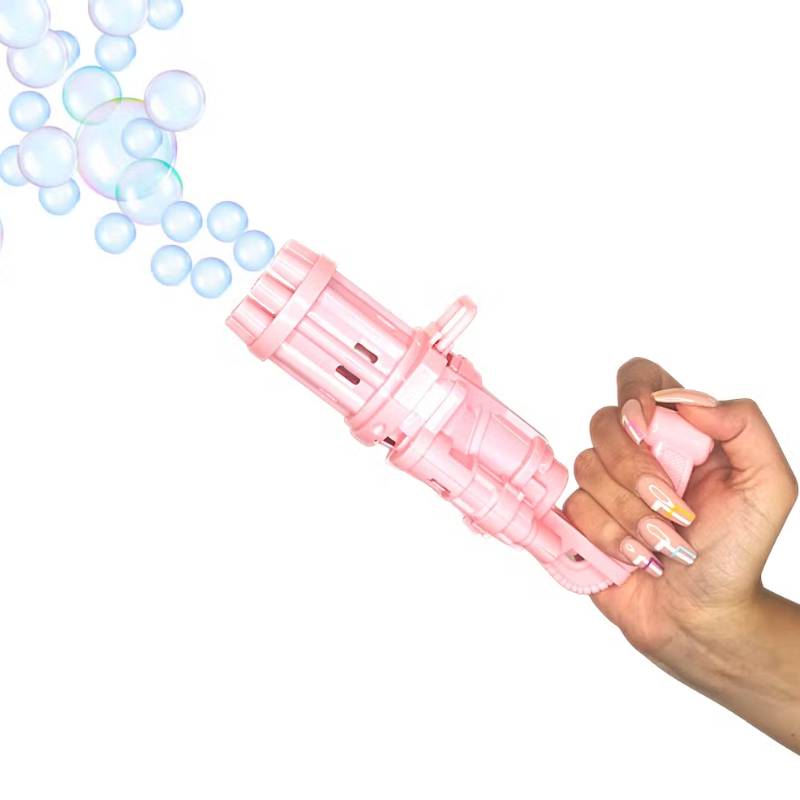 Pink Bubble Gun