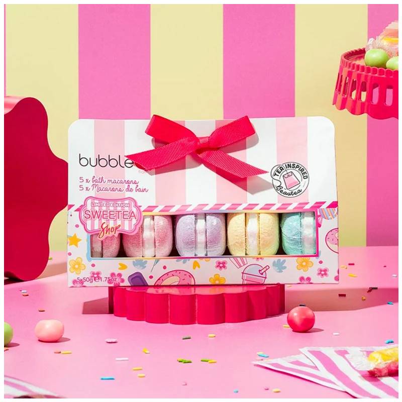 Set regalo di bombe da bagno Macaron