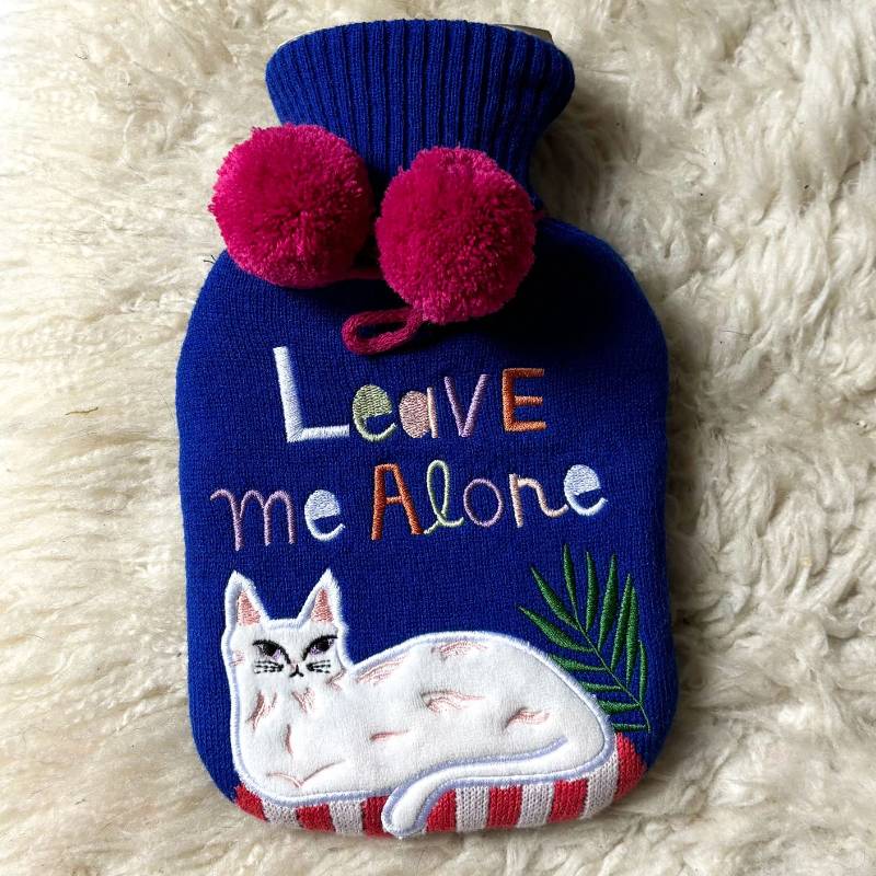 Leave me alone Hot Water Bottle