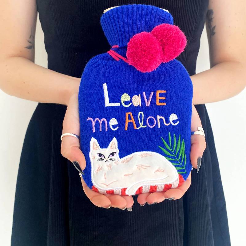 Leave me alone Hot Water Bottle