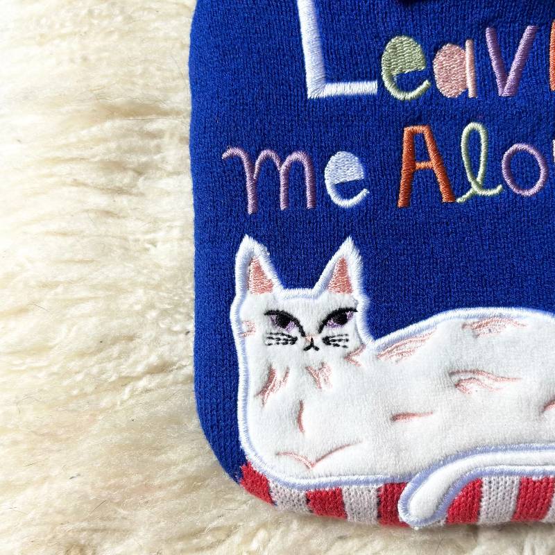 Leave me alone Hot Water Bottle