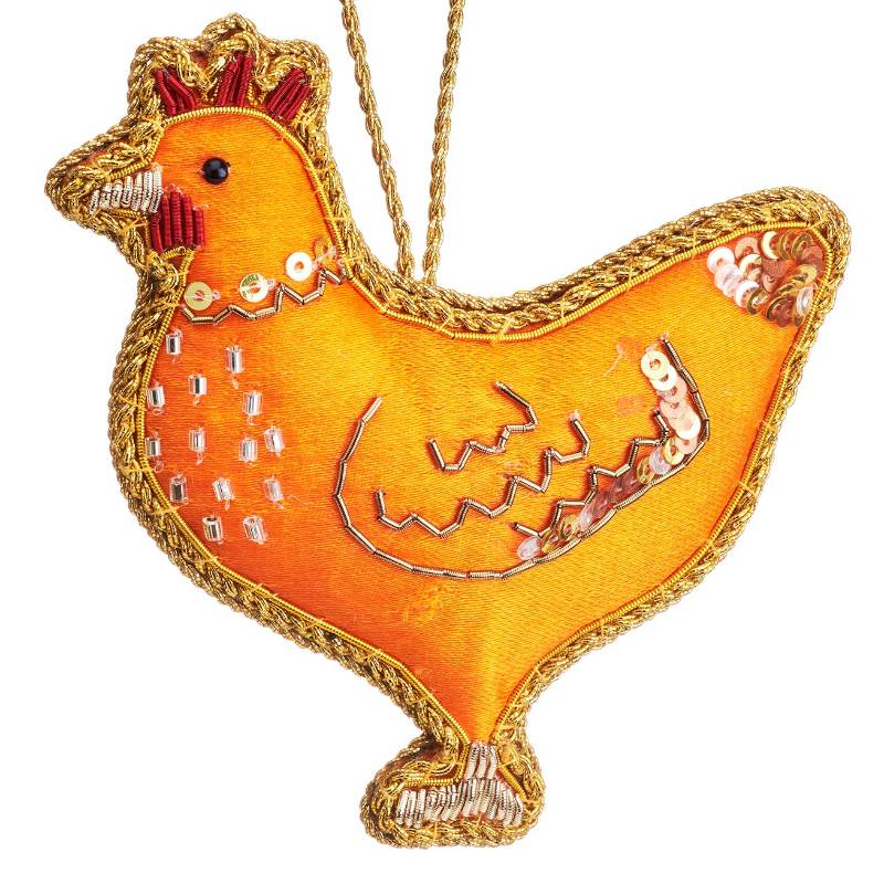 Chicken Zari Decoration