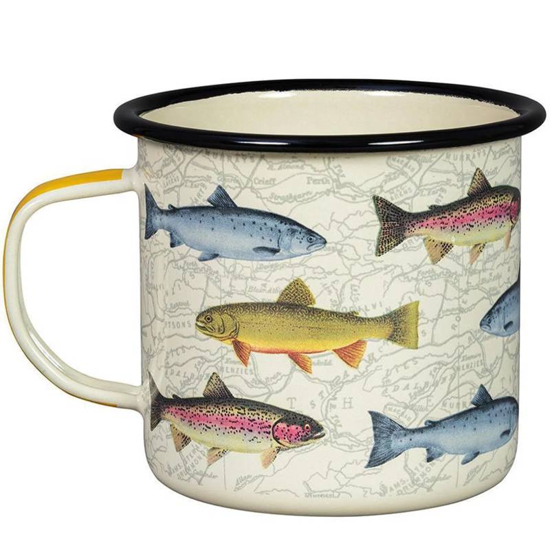 Ecologie Fish Enamel Mug