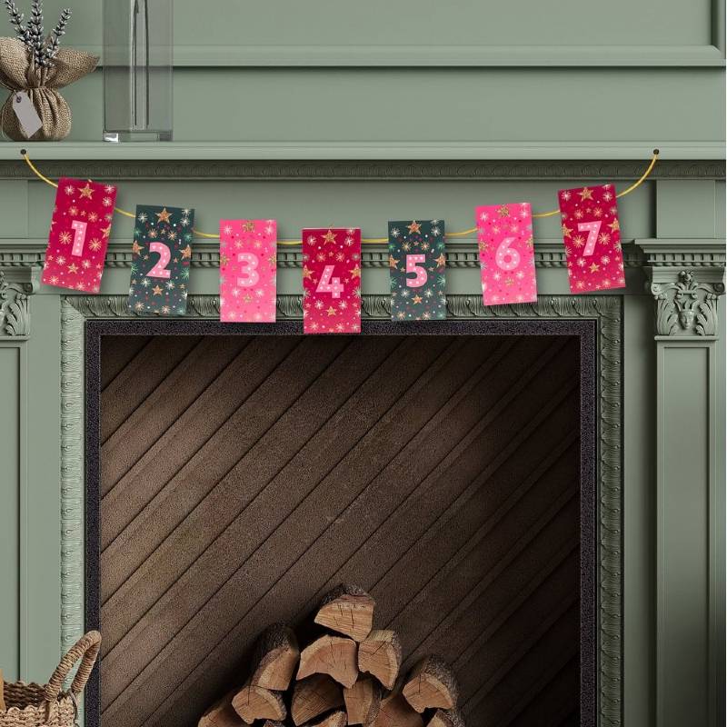 7 Day Beauty Garland Advent Calendar