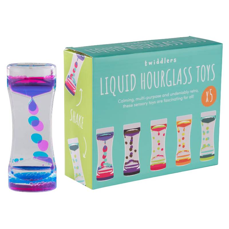 Liquid Hourglass Timers