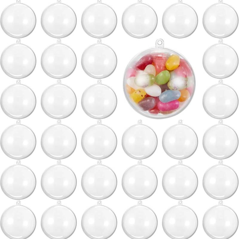 48 Fillable Christmas Baubles