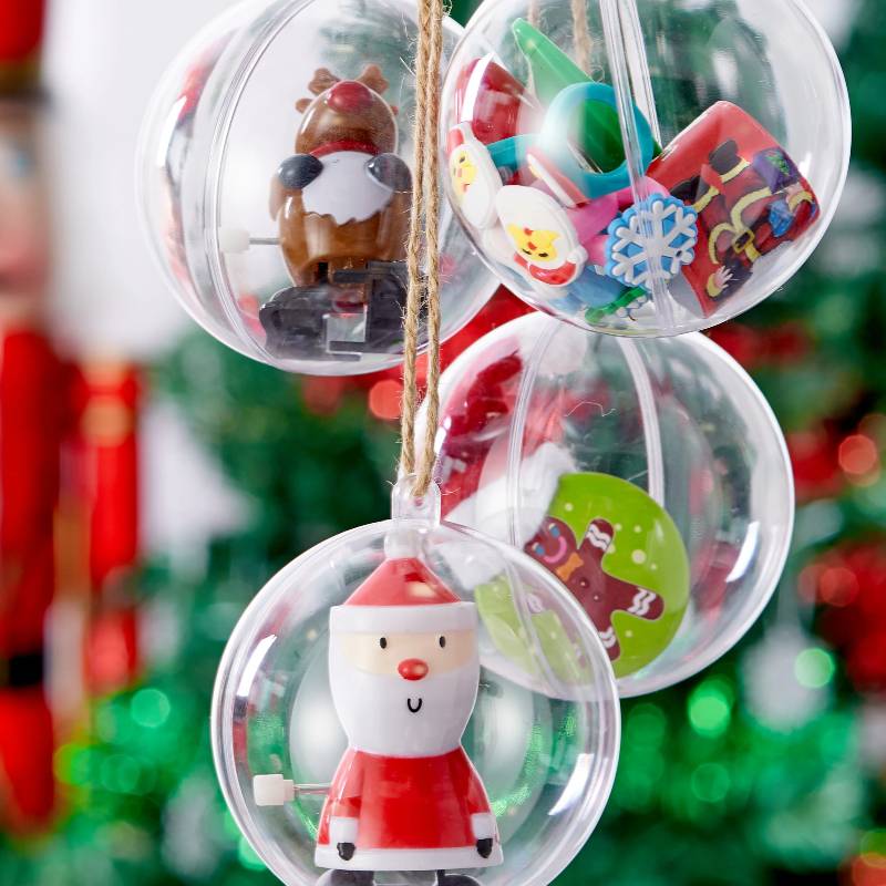 48 Fillable Christmas Baubles