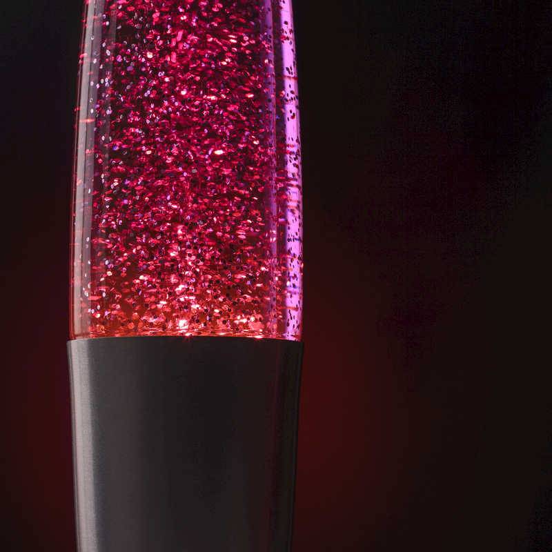 Lumez Glitter Lamp - Pink