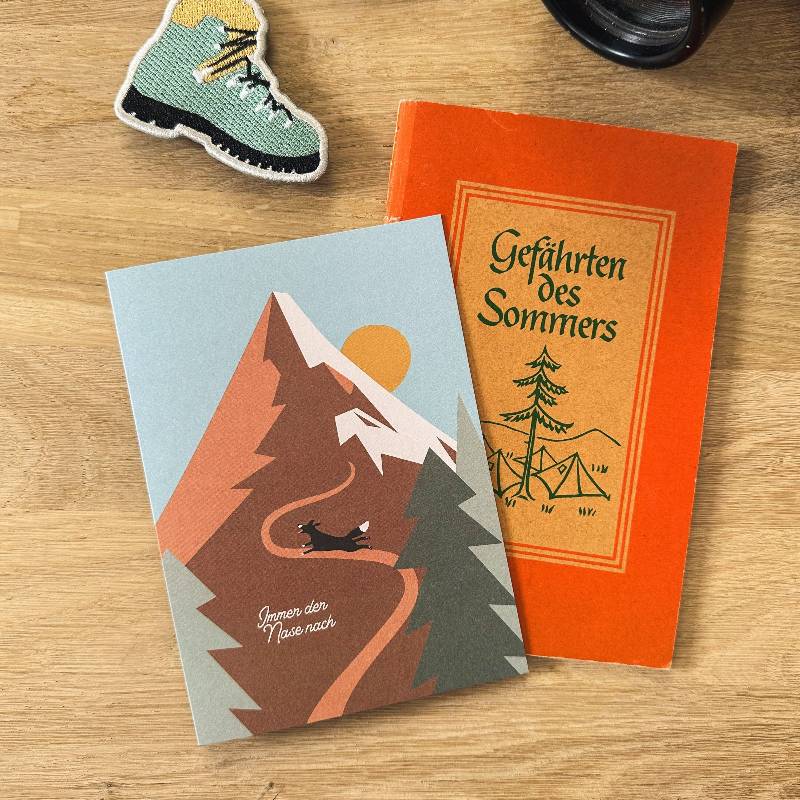 Always follow your nose Greeting Card