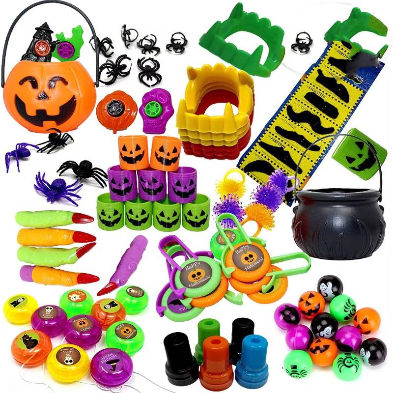 Lot de 110 jouets assortis pour Halloween