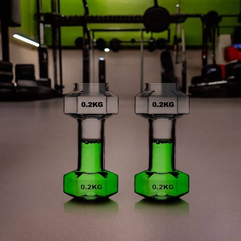 Dumbbell Shot Glasses