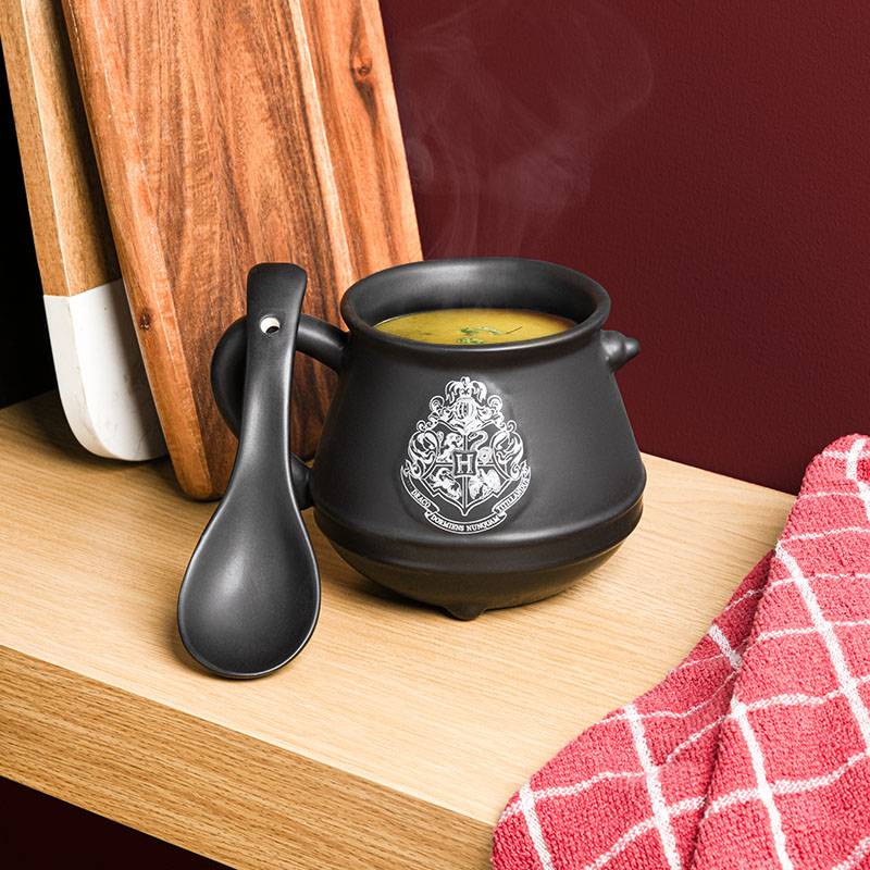 Cauldron Soup Mug and Spoon