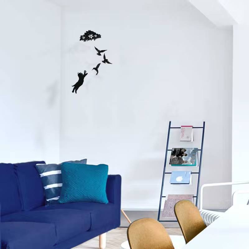 Kitten & Hummingbirds Mobile