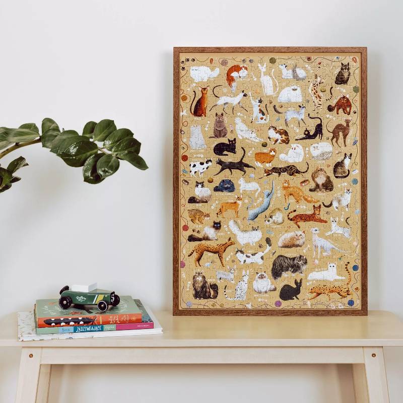 Katzen-Puzzle