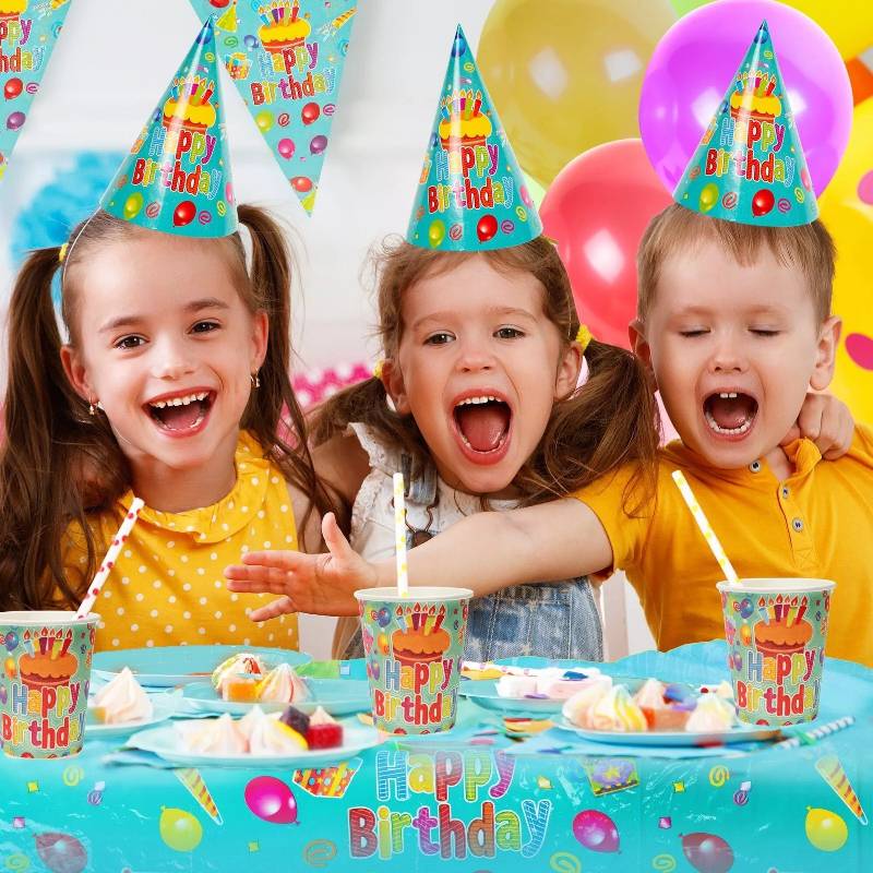 Kids Birthday Party Tableware Set