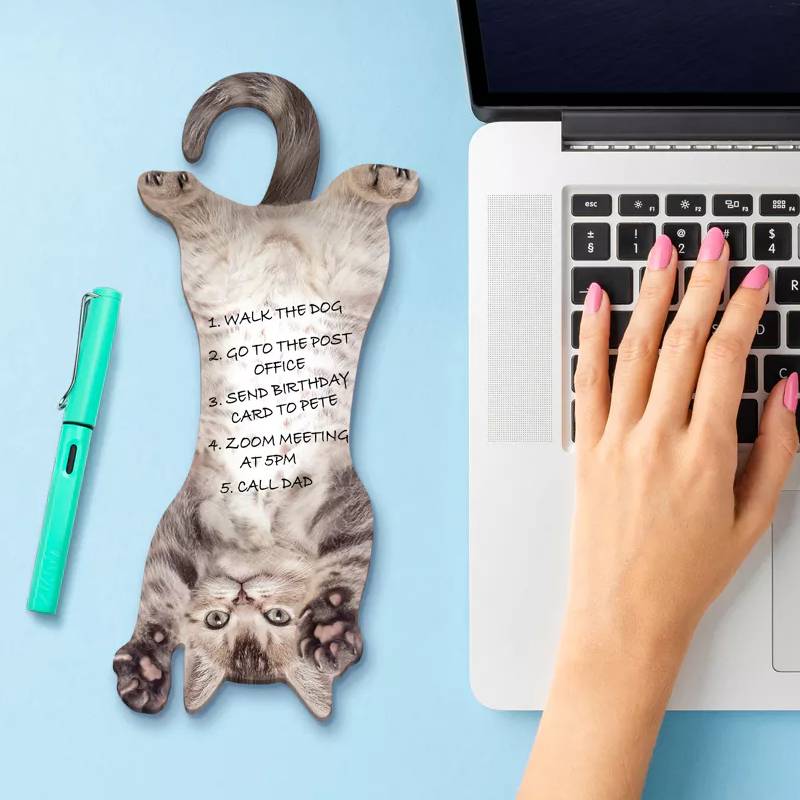 Hanging Cat Sticky Notes