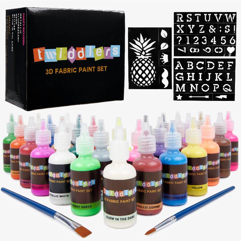 3D Fabric Paint Set