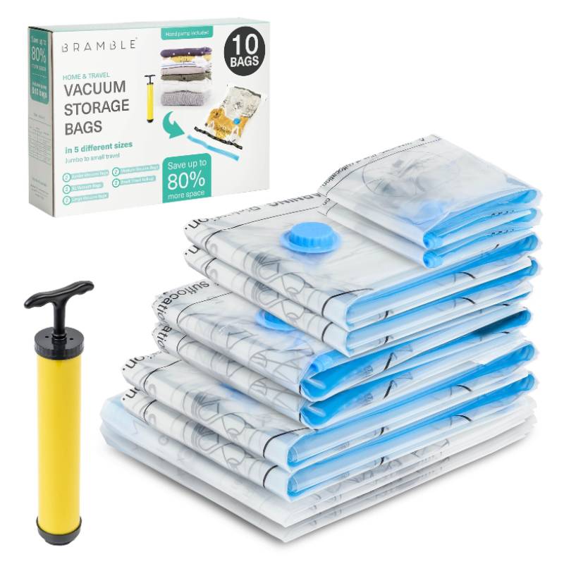 Vacuum Storage Bag Set with Pump