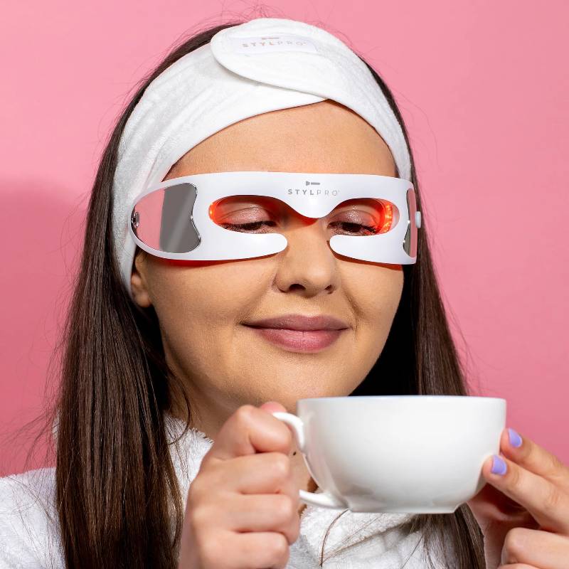 Radiant Eyes Red LED Goggles