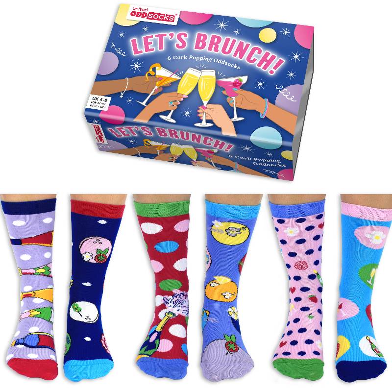 Let's Brunch Socken-Geschenkset