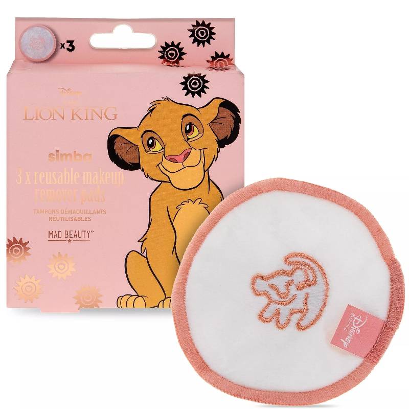 Disques de dmaquillage rutilisables Le Roi Lion