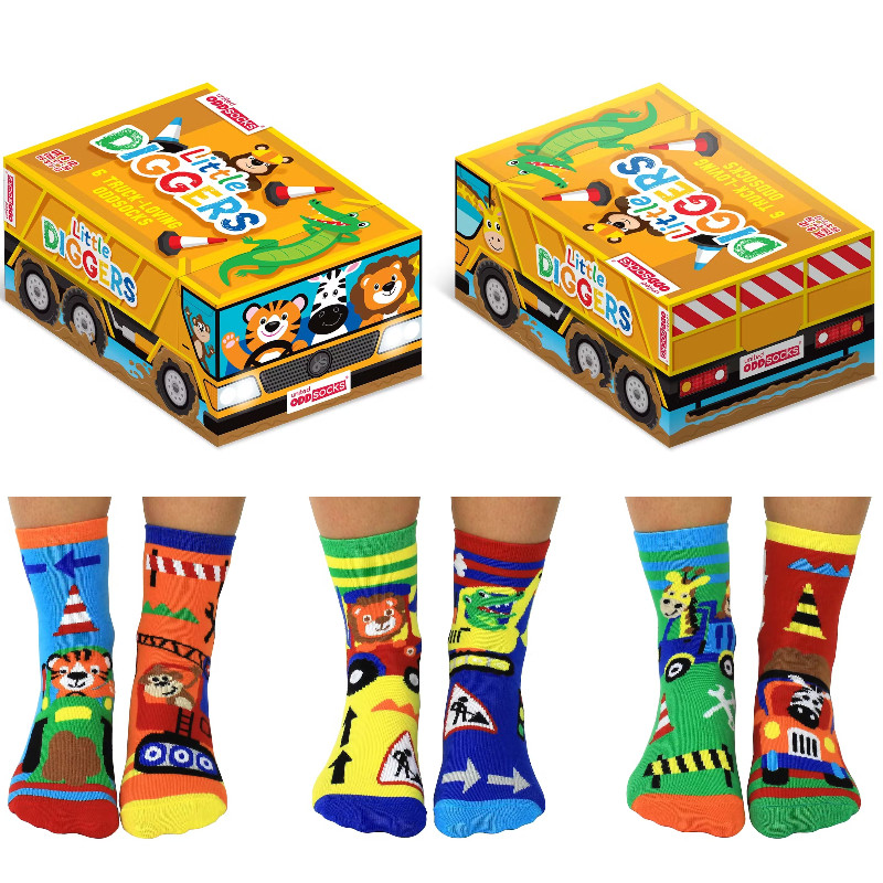 Set de chaussettes Little Diggers