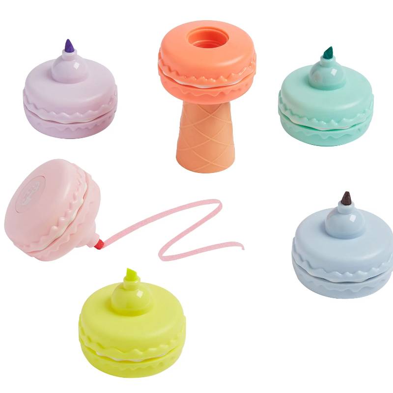 Macaron Textmarker-Set