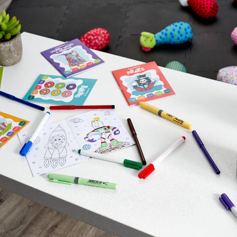 48 Mini Colouring Books