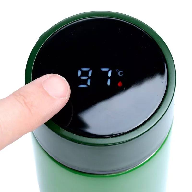 Minecraft Creeper Hot & Cold Digital Thermometer Bottle