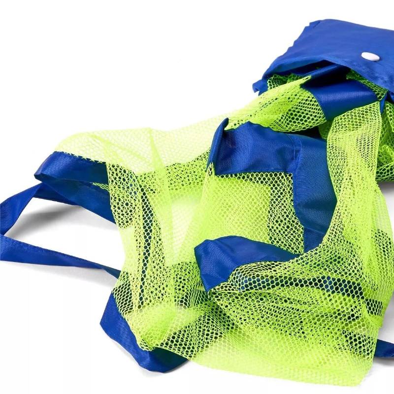 2 Mesh Beach Tote Bags