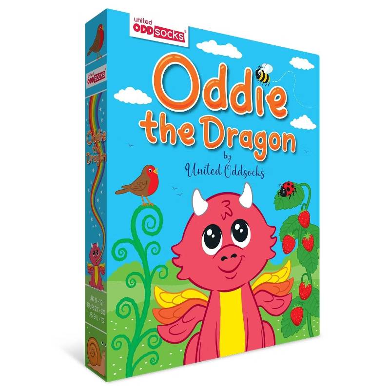 Oddie the Dragon Kids Socks Giftset