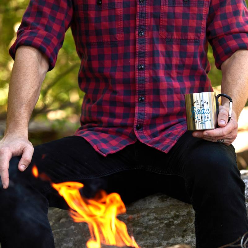 One for the Road Carabiner Mug
