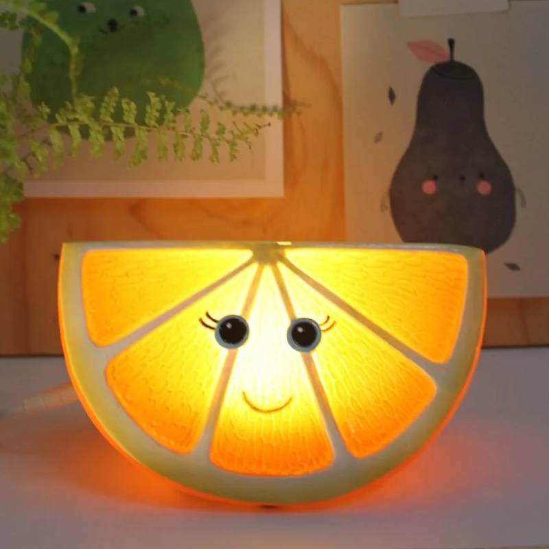 Orange Slice Mini LED Light