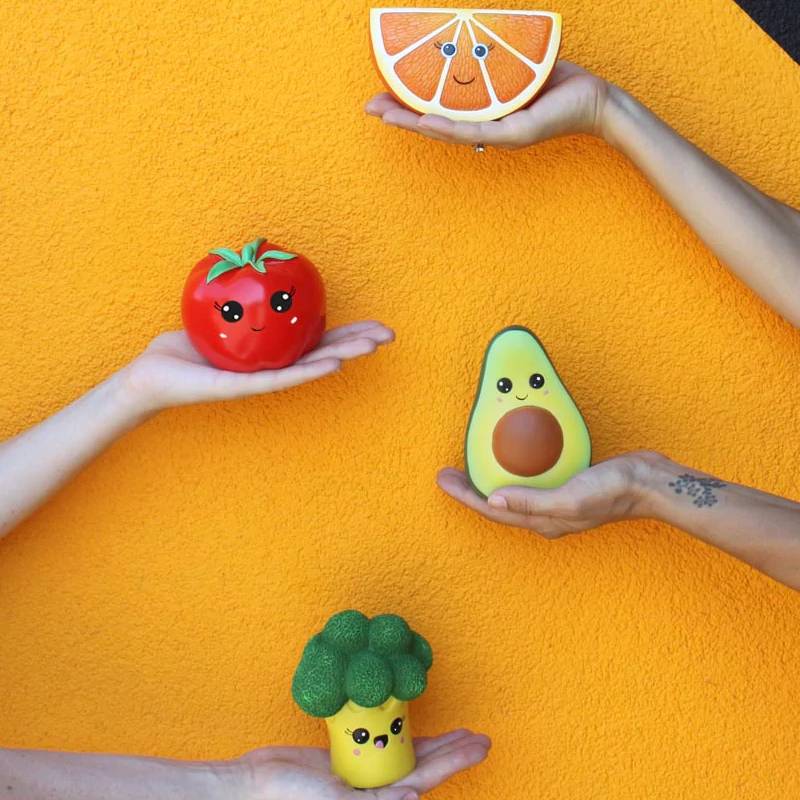 Orange Slice Mini LED Light