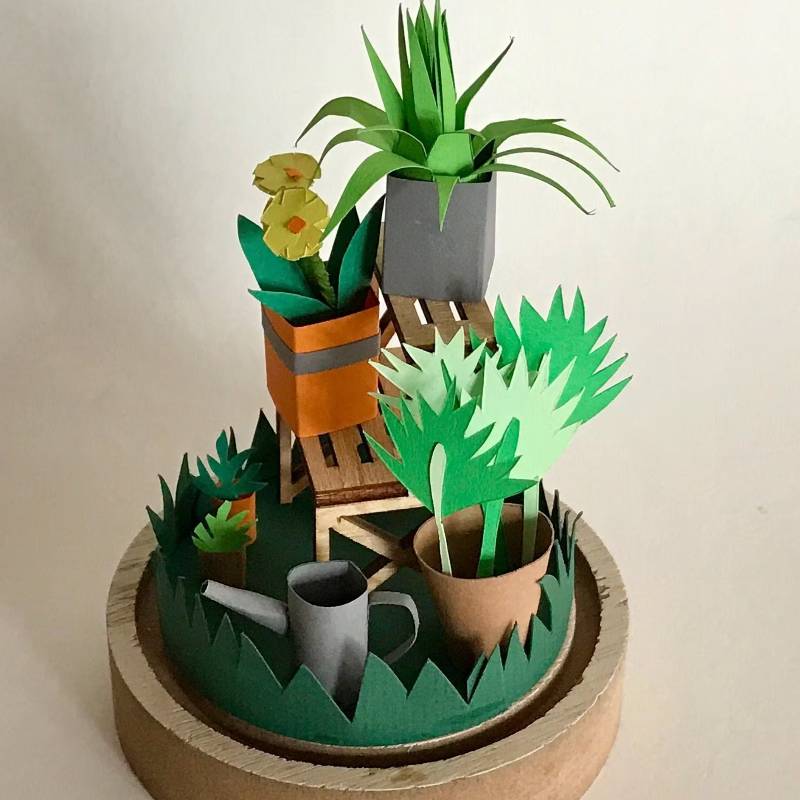 DIY Paper Garden Craft Kit