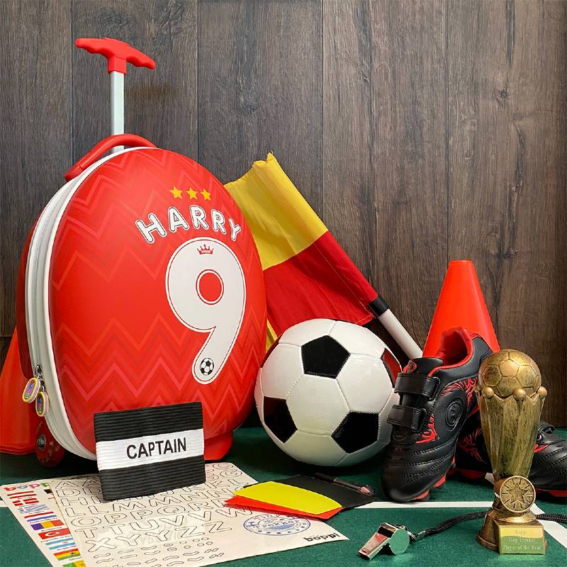 Personalised Football Luggage