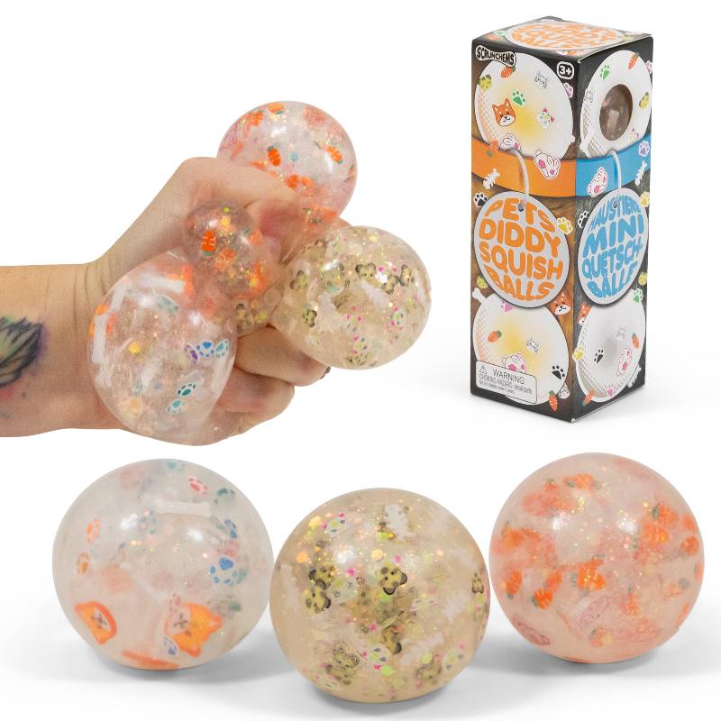 Pets Diddy Squish Ball Set