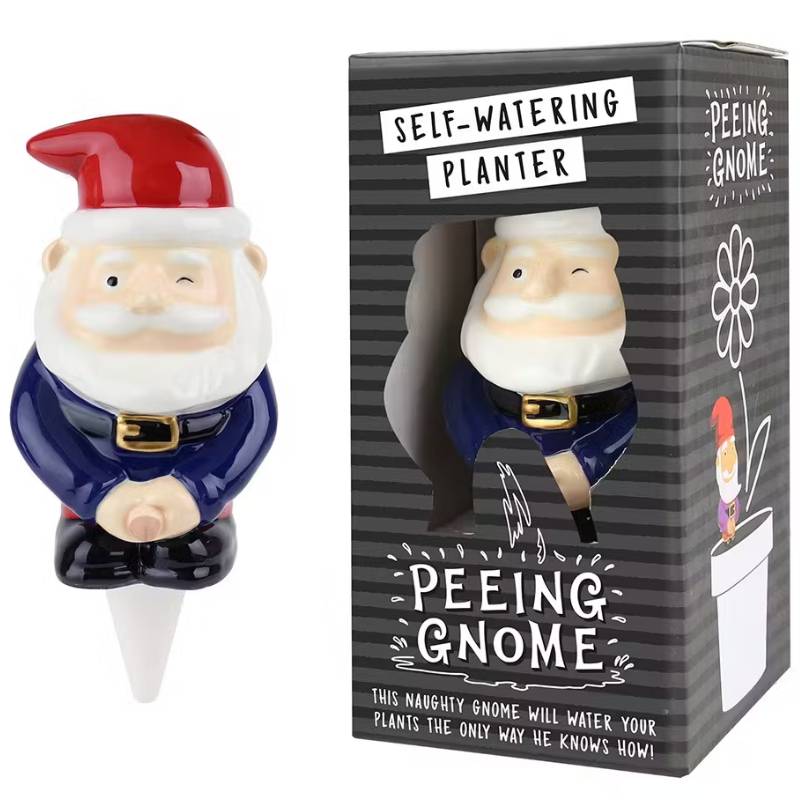 Peeing Gnome Plant Waterer