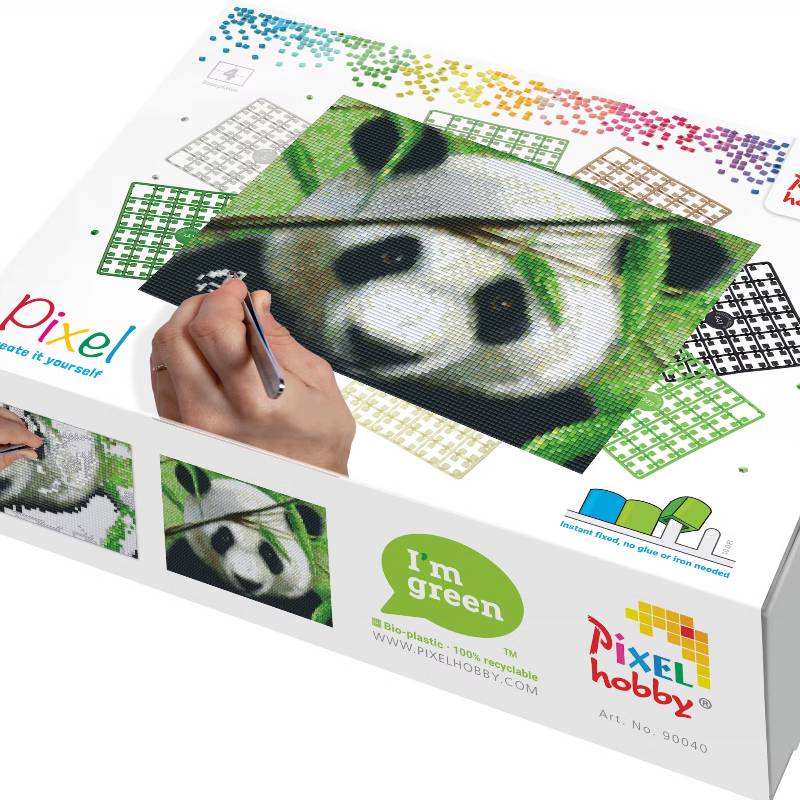 Kit Panda Pixel Hobby