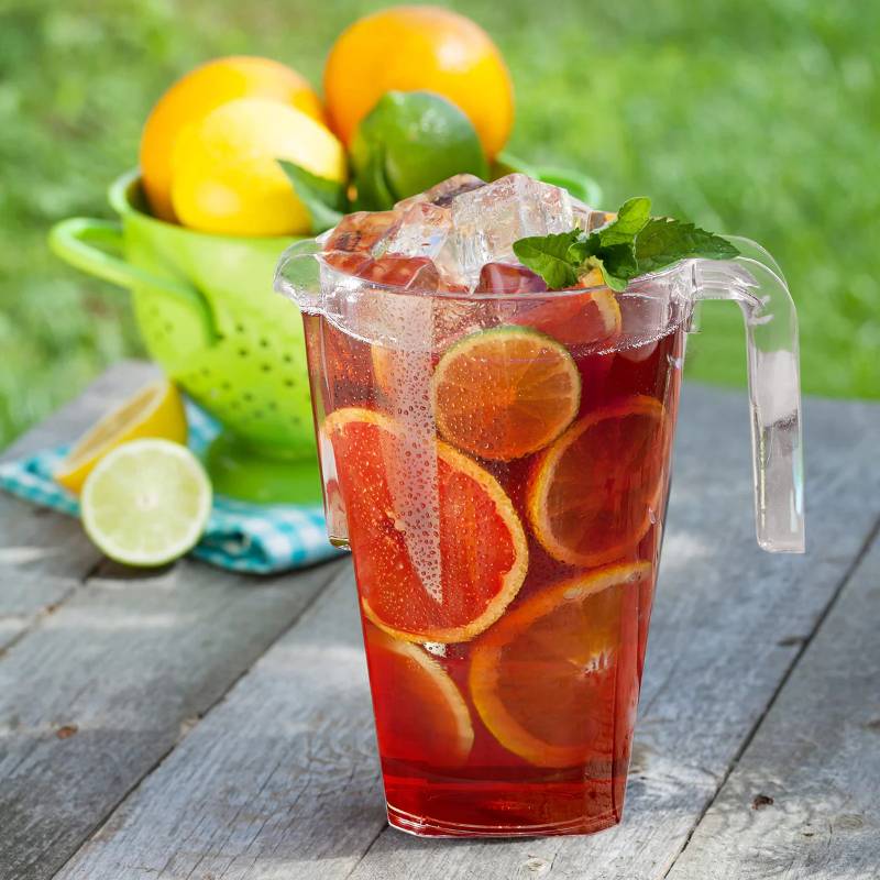 6 Reusable Plastic Pitchers