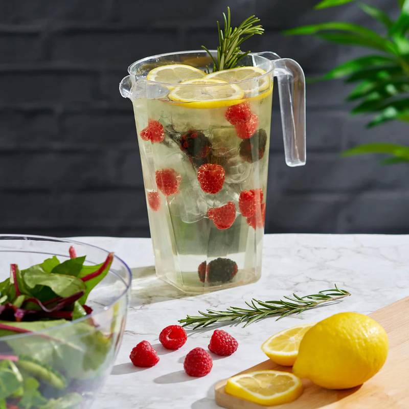 6 Reusable Plastic Pitchers