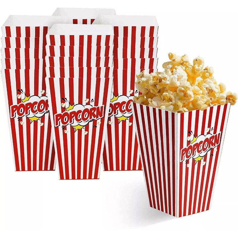 50 Cinema Style Popcorn Boxes