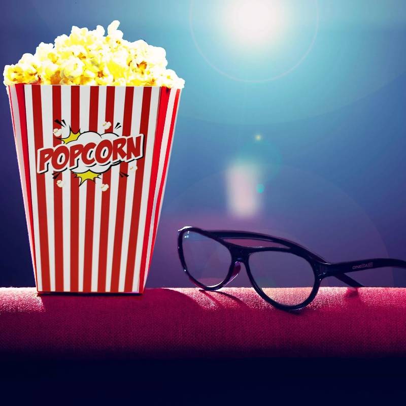50 Cinema Style Popcorn Boxes