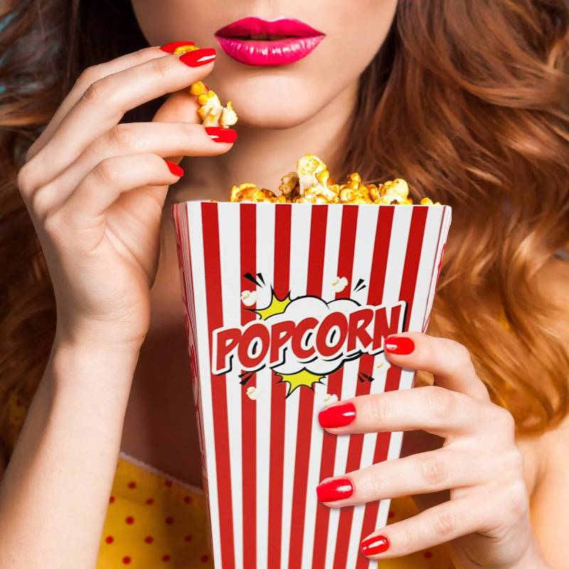 50 Cinema Style Popcorn Boxes