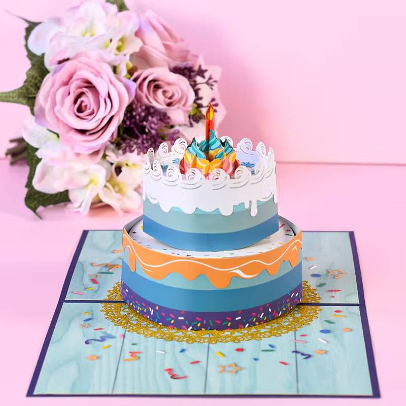 Pop Up Birthday Cake Card