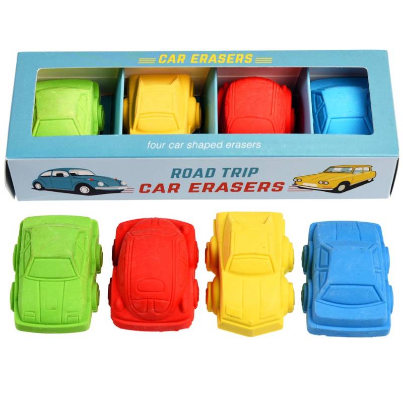 Road Trip Car Erasers