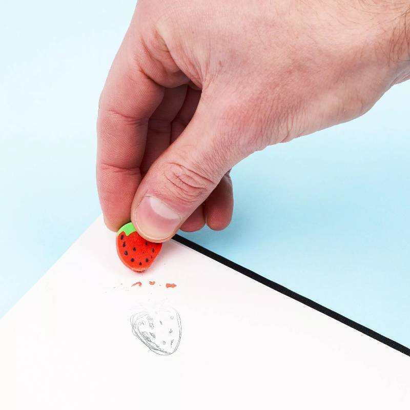 96 Fruit Erasers