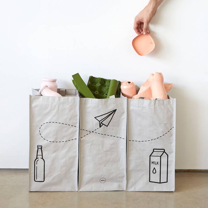 Recycle Bag Set Tidy Trash